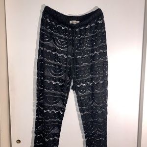 see thru bikini leggings 🖤 never worn.